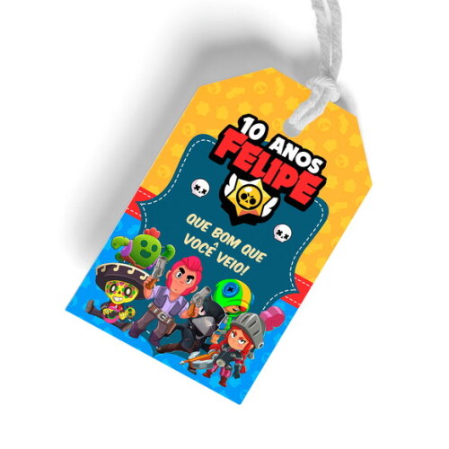 Tag Brawl Stars Personalizada