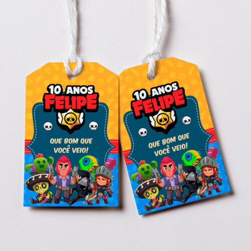 Tag Brawl Stars Personalizada