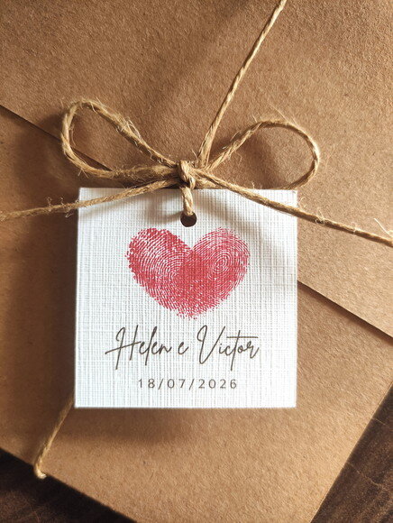 Tag Lembrancinha para Casamento