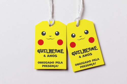 Tag Obrigado pela Presença Pokemon