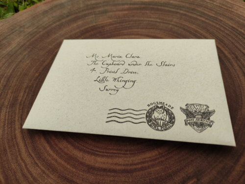 Carta Hogwarts Harry Potter - Personalizada com Nome e Endereço