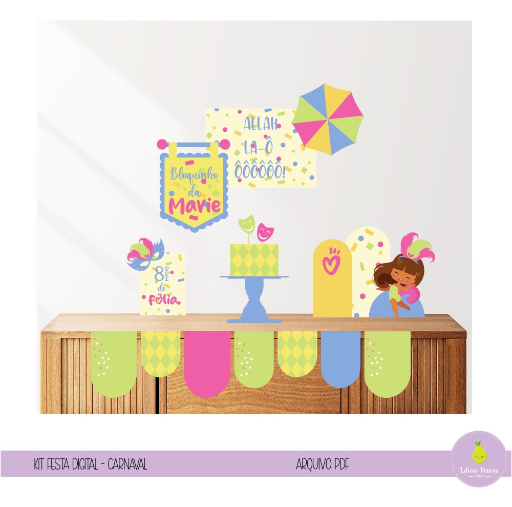 kit digital - festa Carnaval
