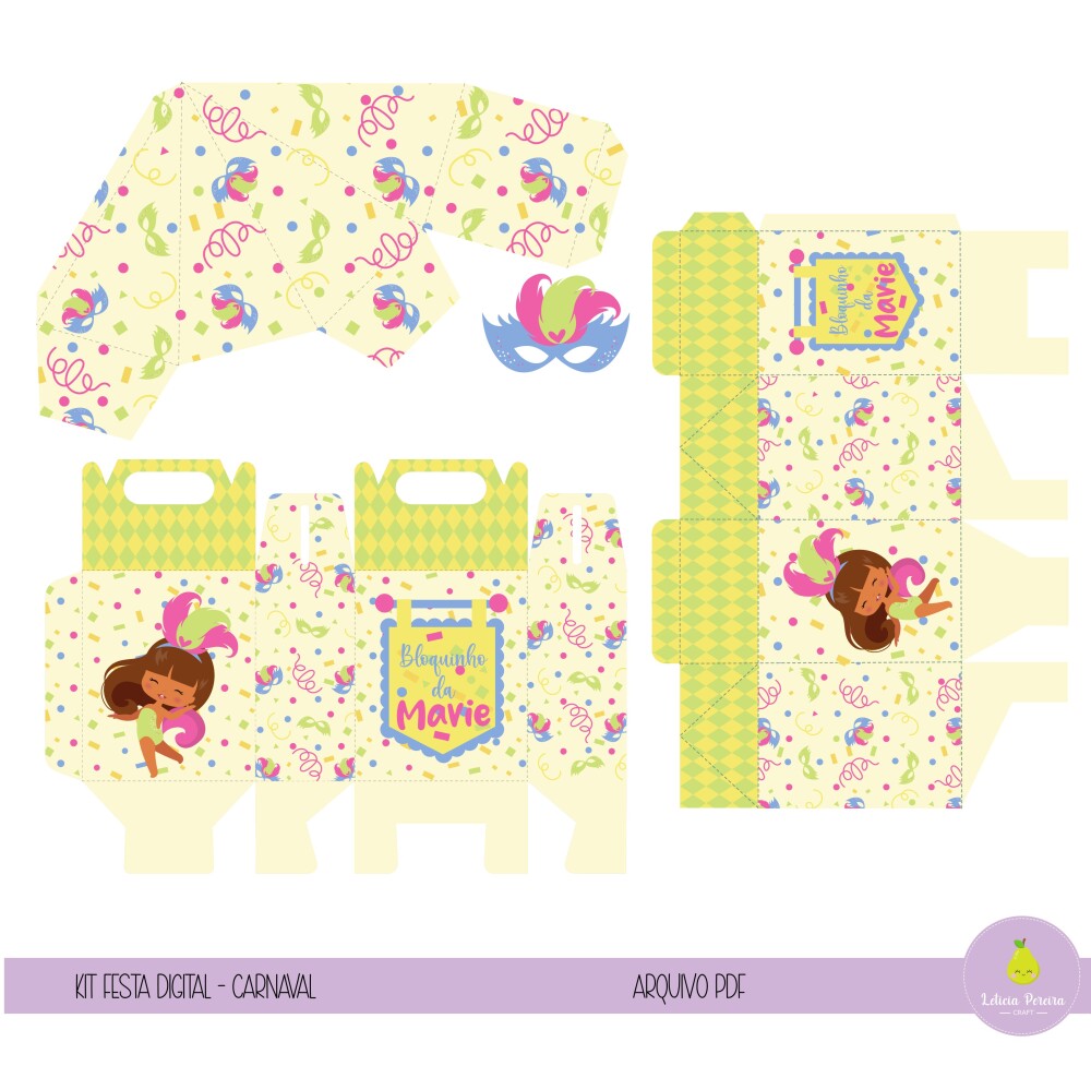 kit digital - festa Carnaval