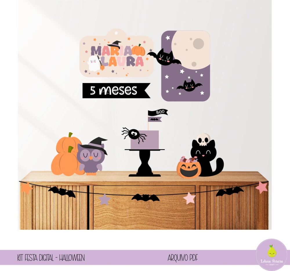 Kit Festa Digital - Halloween