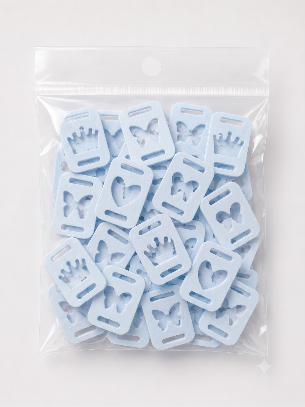 kit 30 Passante para Elástico