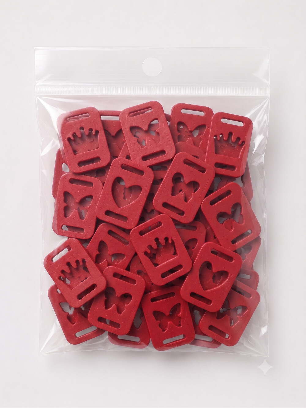 kit 30 Passante para Elástico