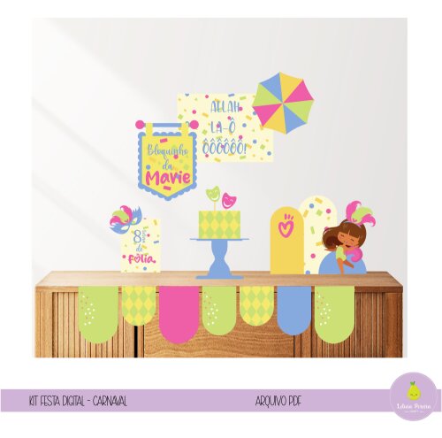 kit digital - festa Carnaval