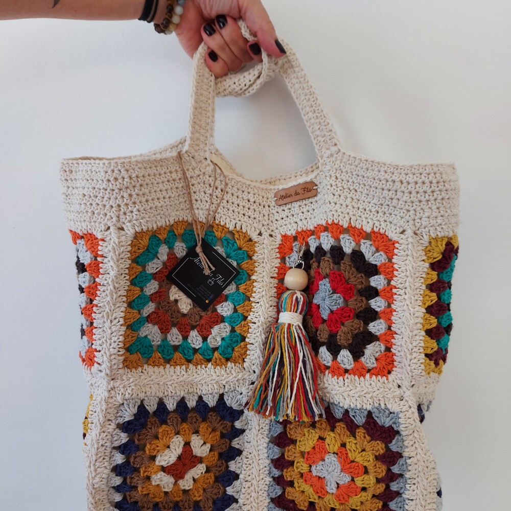 Bolsa de crochê - 14