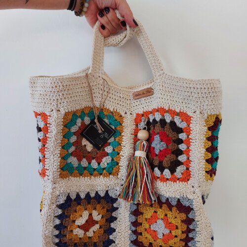 Bolsa de crochê - 14
