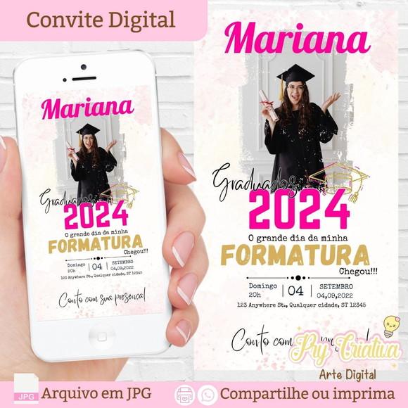 Convite Digital Formatura