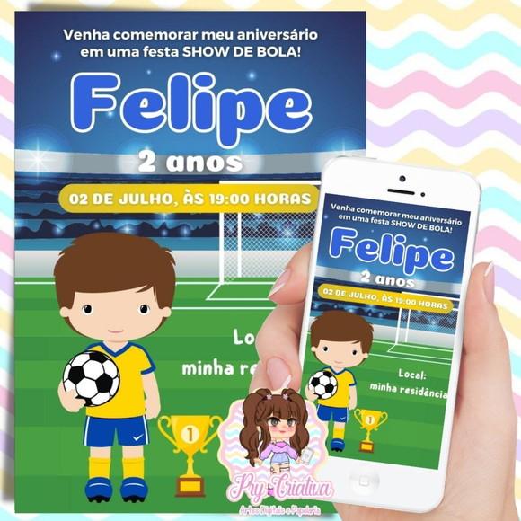 Convite Digital Futebol