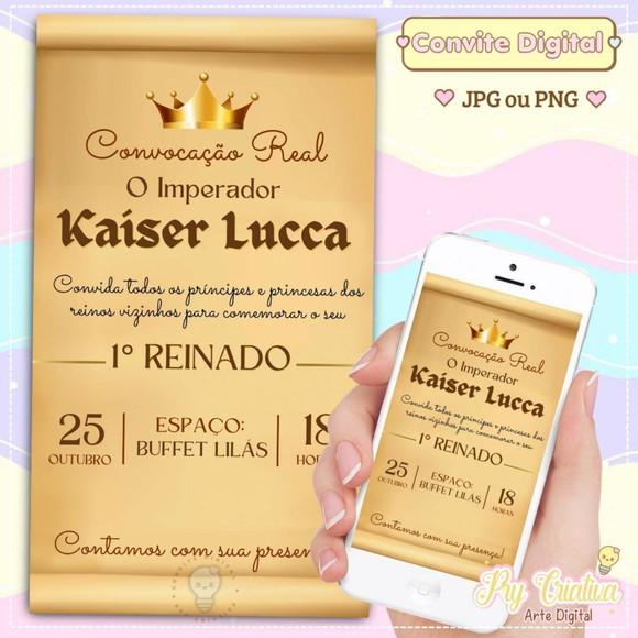 Convite Digital Realeza