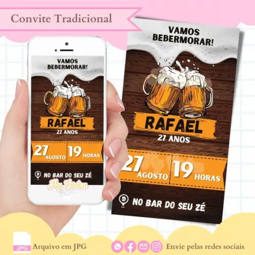 Convite Digital Boteco