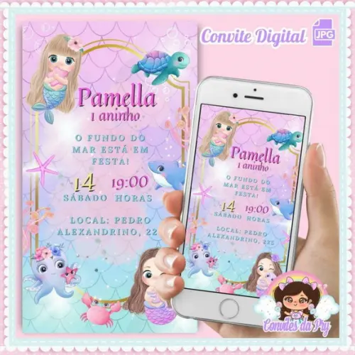 Convite Digital Sereia