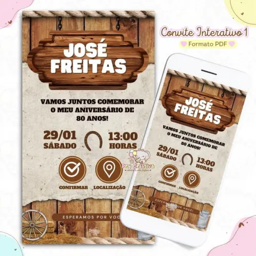 Convite Interativo Fazenda