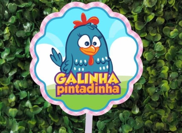 Arquivo Digital Galinha Pintadinha Studio e pdf sem Nome