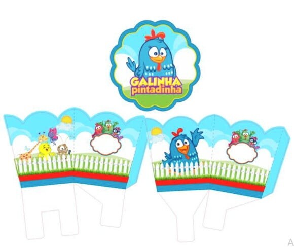 Arquivo Digital Galinha Pintadinha Studio e pdf sem Nome