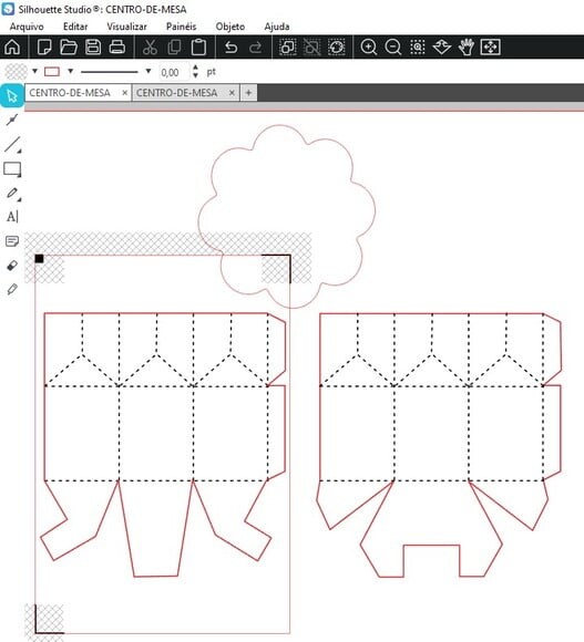 Arquivo Digital Molde Limpo Centro Mesa Studio pdf sem Arte