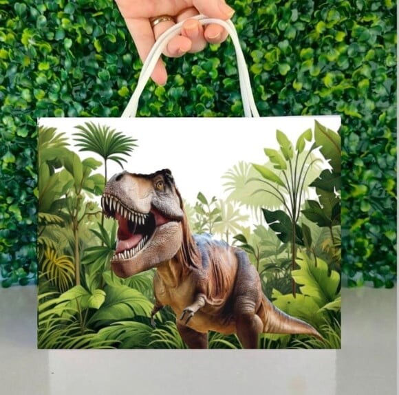 Arquivo Digital Sacolinha Dinossauro Studio e pdf sem Nome