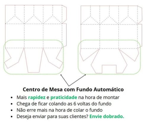 Arquivo Digital Molde Limpo Centro Mesa Studio pdf sem Arte