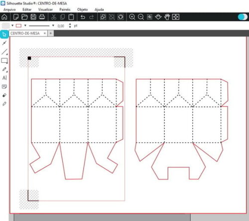 Arquivo Digital Molde Limpo Centro Mesa Studio pdf sem Arte