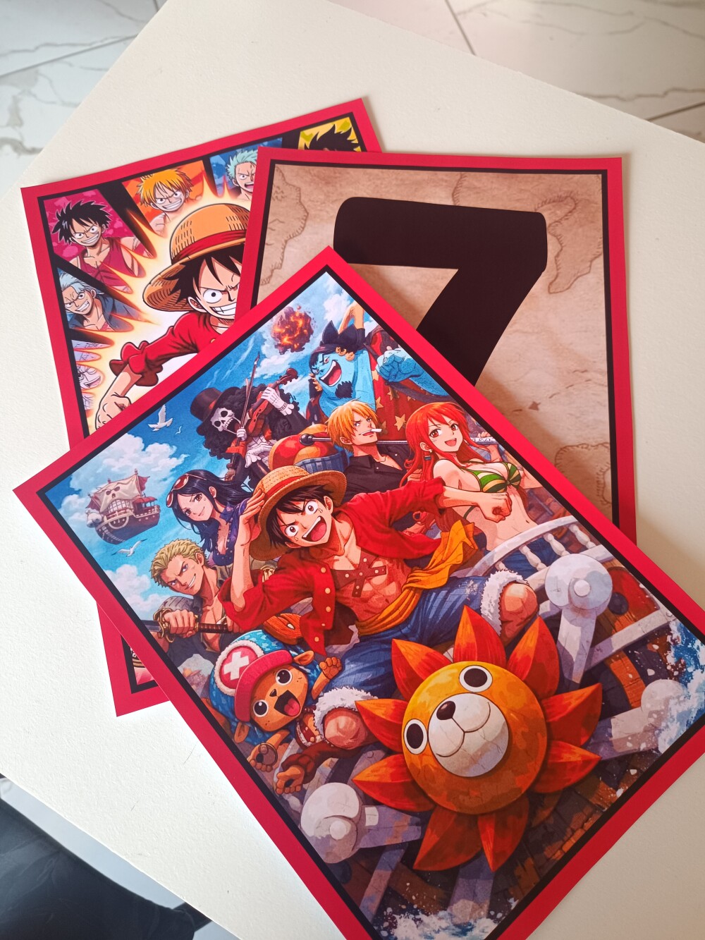 Kit só um bolinho One Piece kit festa one piece personalizado