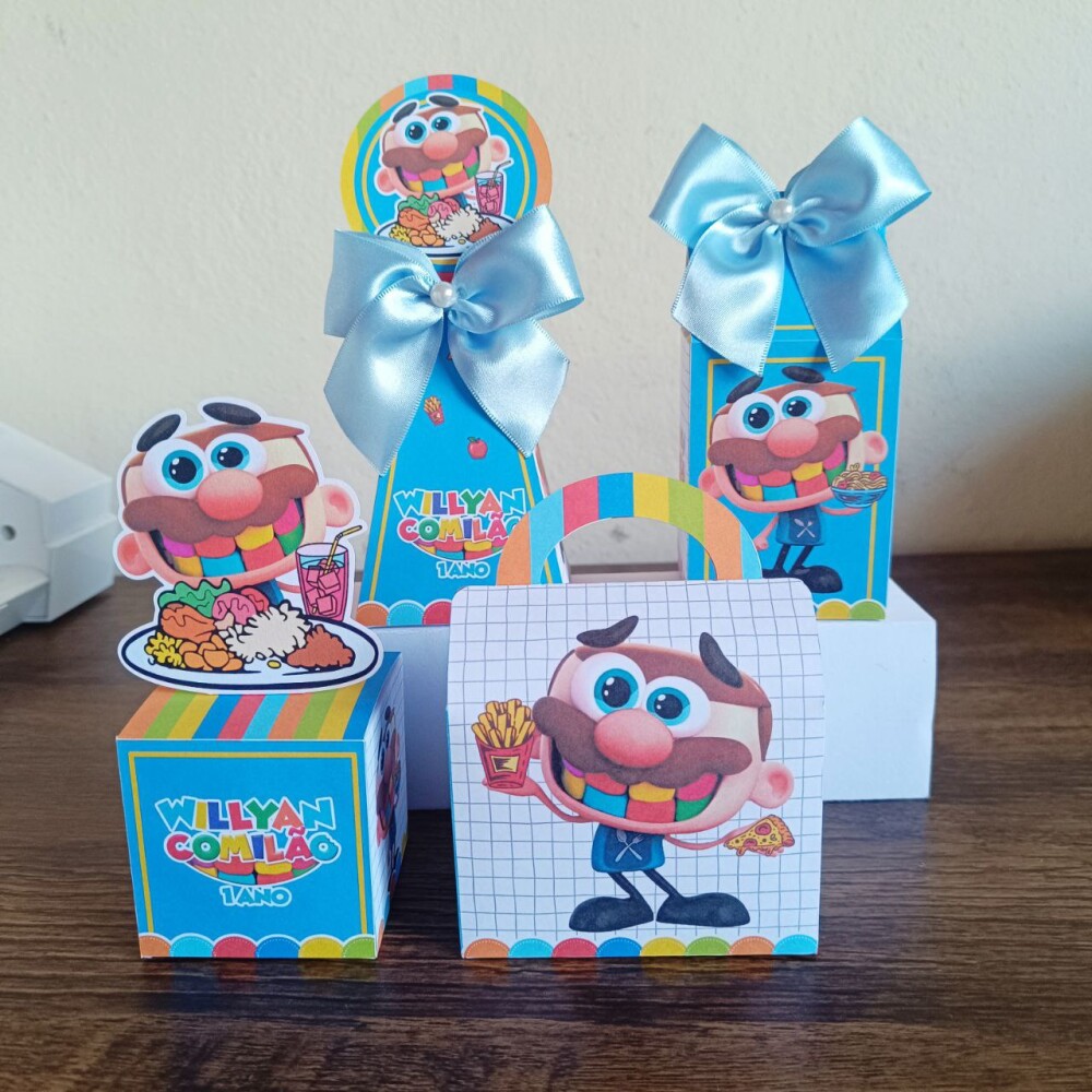Kit Personalizados José comilão kit festa José comilão 20 cai