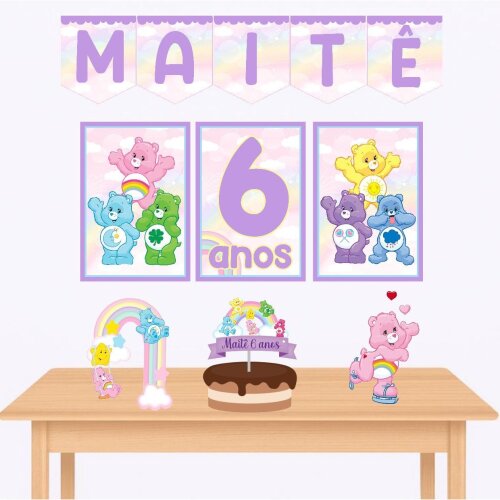 Kit só um bolinho ursinhos carinhosos kit festa ursinhos carinhosos personalizado
