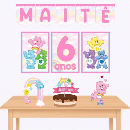 Kit só um bolinho ursinhos carinhosos kit festa ursinhos carinhosos personalizado