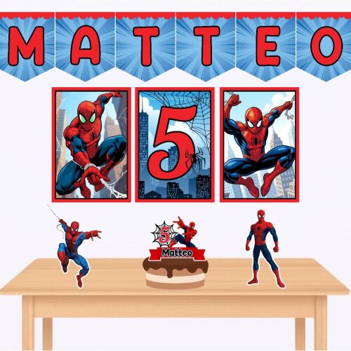 Kit só um bolinho homem aranha kit festa homem aranha personalizado