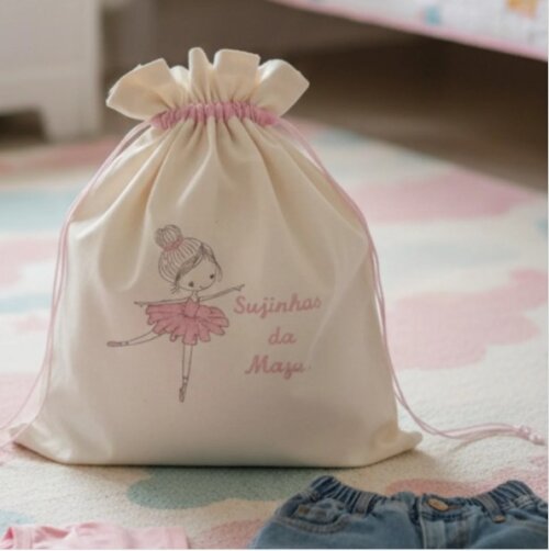 Organizador Infantil de Roupa Suja - Artesanal e Personalizado