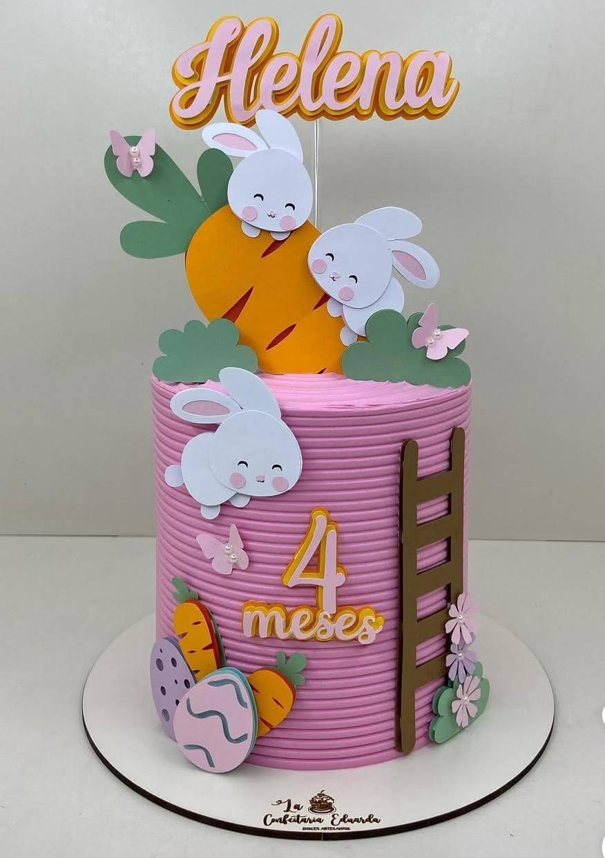 Arquivo de corte topo de bolo Páscoa