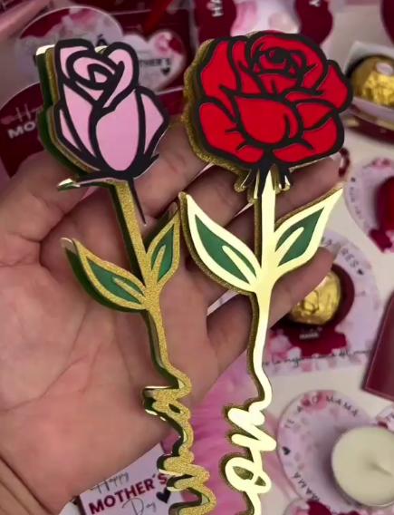 Arquivo de corte topo de bolo Flores