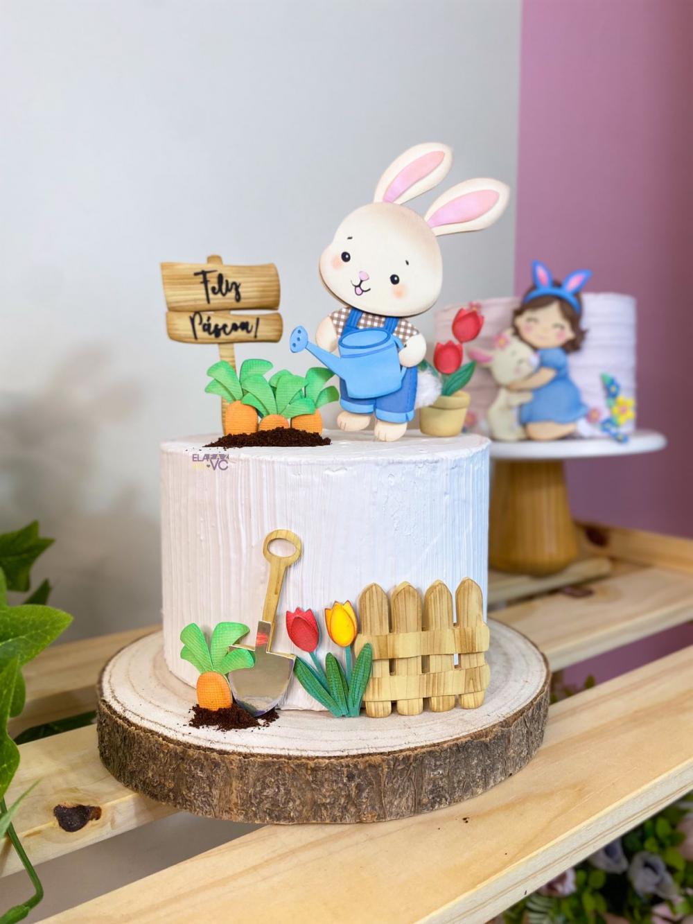 Arquivo de corte topo de bolo Páscoa