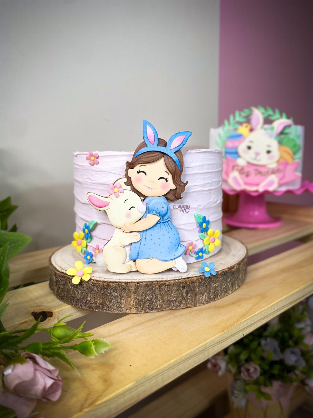 Arquivo de corte topo de bolo Páscoa