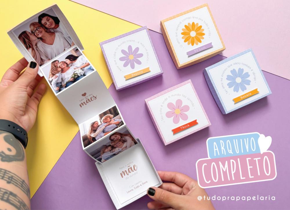 Arquivo de corte Caixa Dia das Mães