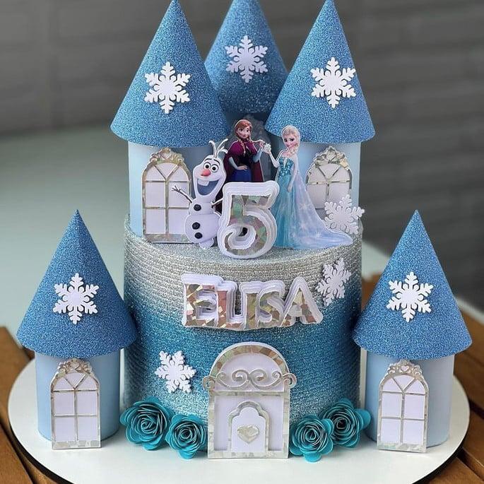 Arquivo de corte topo de bolo frozen