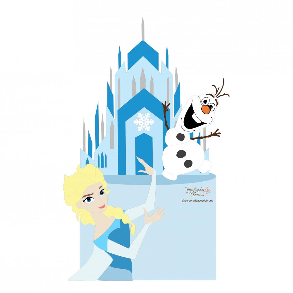 Arquivo de corte topo de bolo frozen