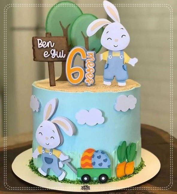 Arquivo de corte topo de bolo Páscoa