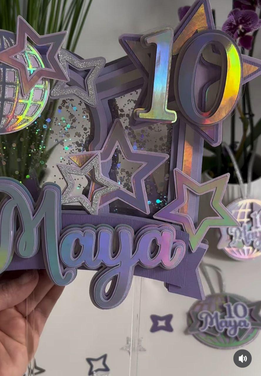 Topo de Bolo Estrela