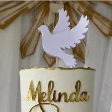 Topo de Bolo Batizado