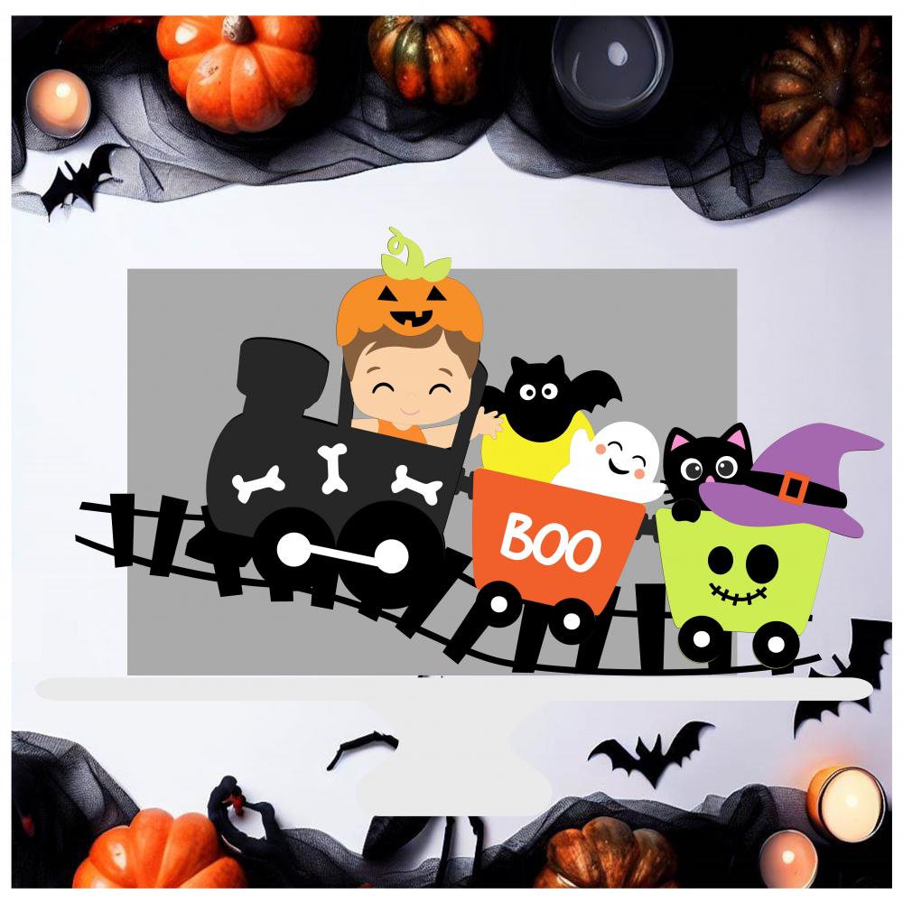 Arquivo de corte topo de bolo halloween