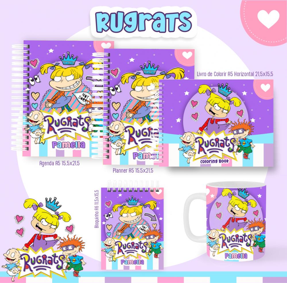 Arquivo Digital Livro Colorir Rugrats