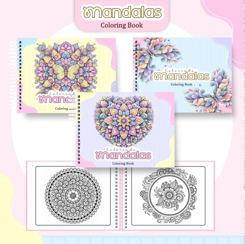 Arquivo Digital Livro Colorir Mandala