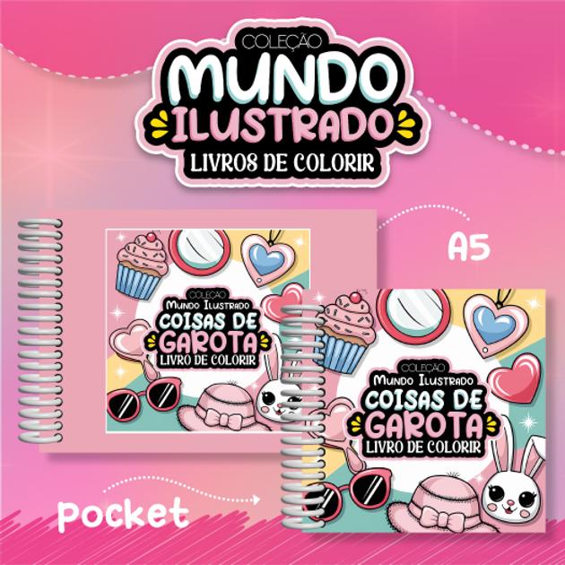 Arquivo Digital Livro Colorir Meninas