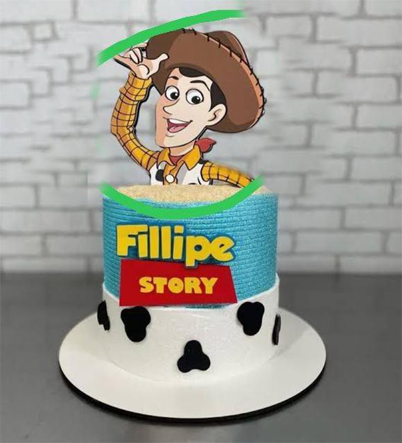 Topo de Bolo Toy Story