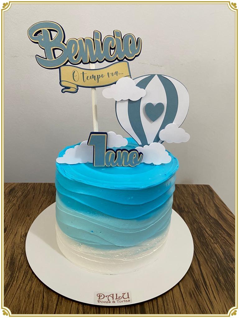 Topo de bolo Balão