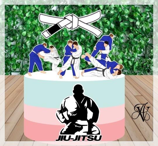 Arquivo de corte topo de bolo Jiu Jitsu