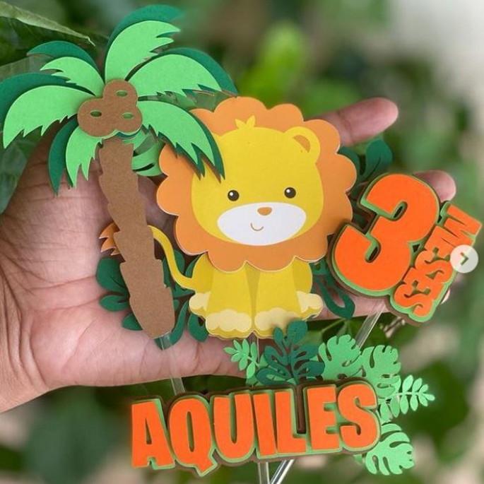 Topo de Bolo Leãozinho