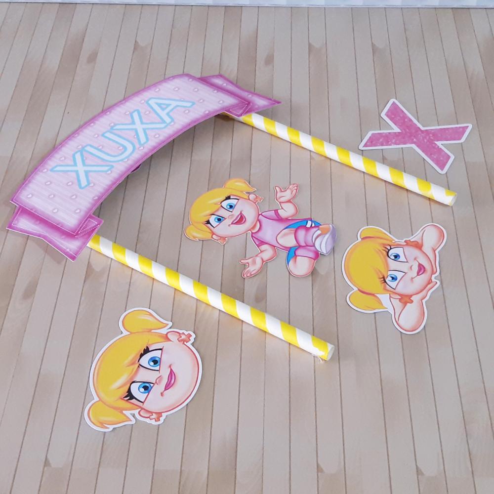 Arquivo de corte topo de bolo Xuxa